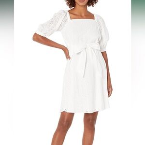 Lane Bryant White Eyelet Dress NWT Msrp $100